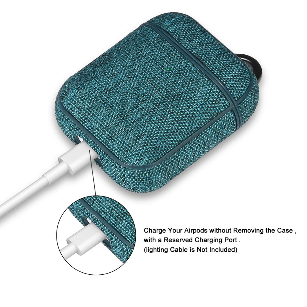 Canvas Cloth AirPod Case