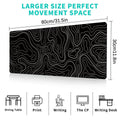 Topographic Desk Mat