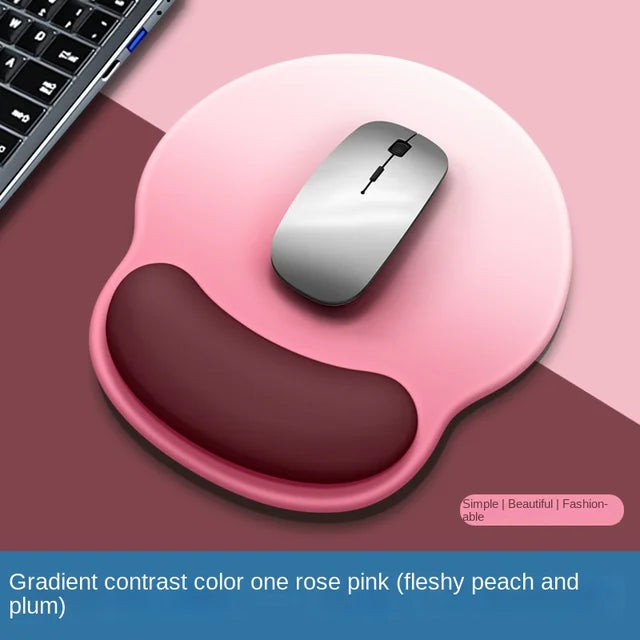 Gradient Wrist Rest Mouse Pad