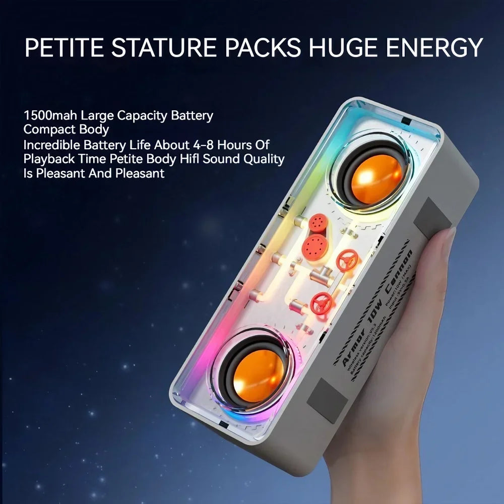 Transparent Bluetooth Speakers