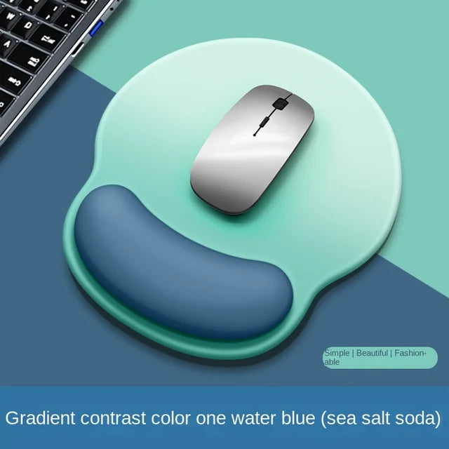 Gradient Wrist Rest Mouse Pad