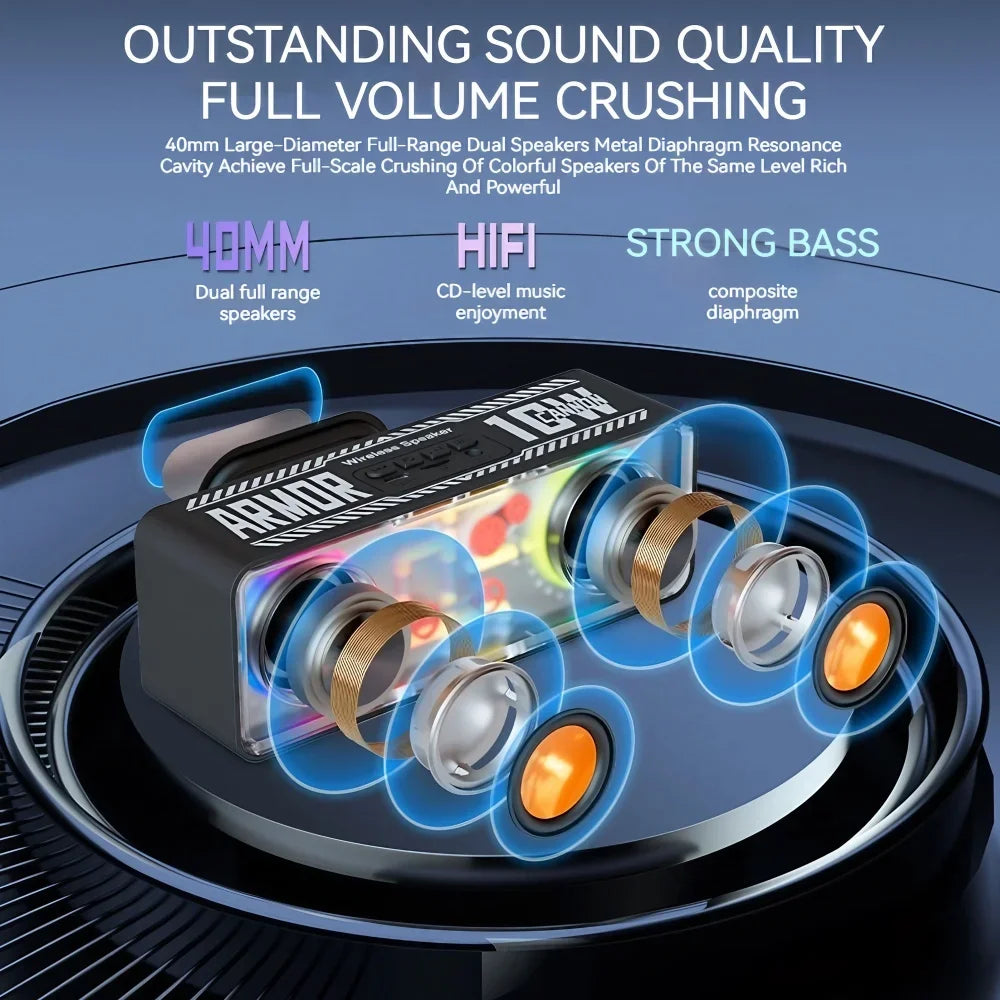 Transparent Bluetooth Speakers