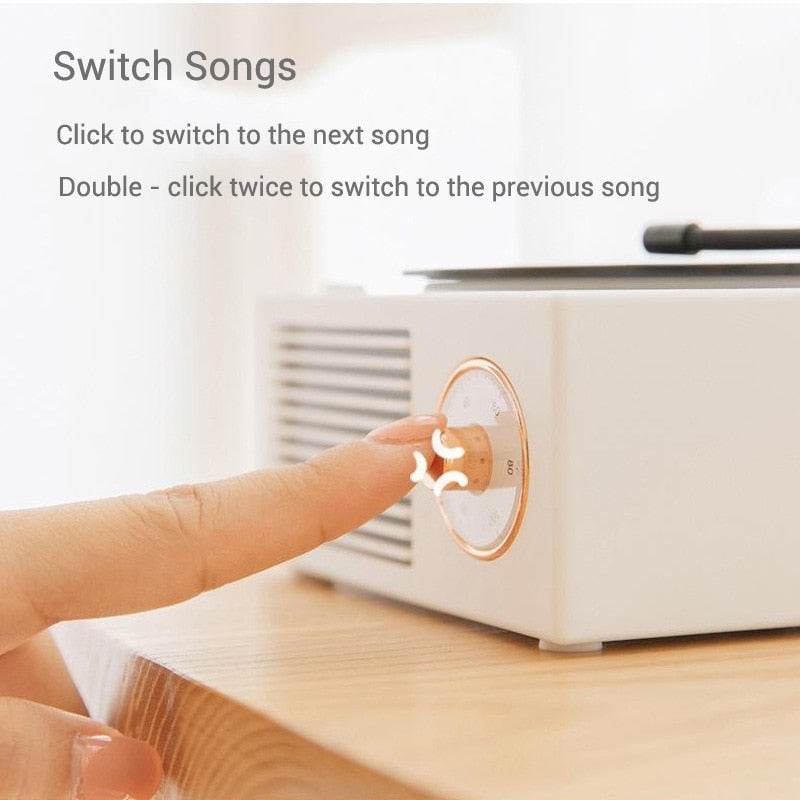 Retro Vinyl Bluetooth Speaker
