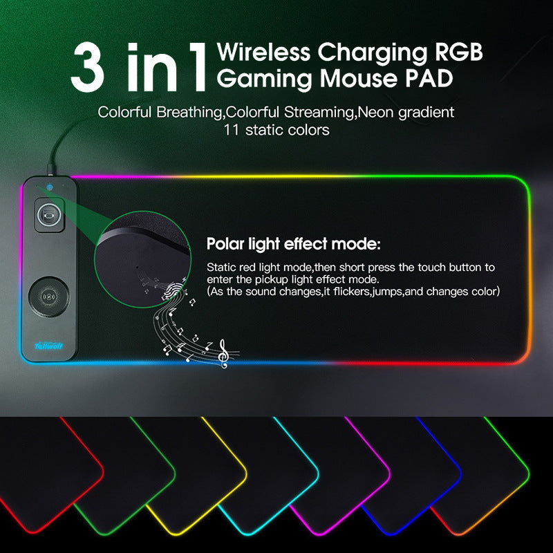 Wireless Charging Desk Pad