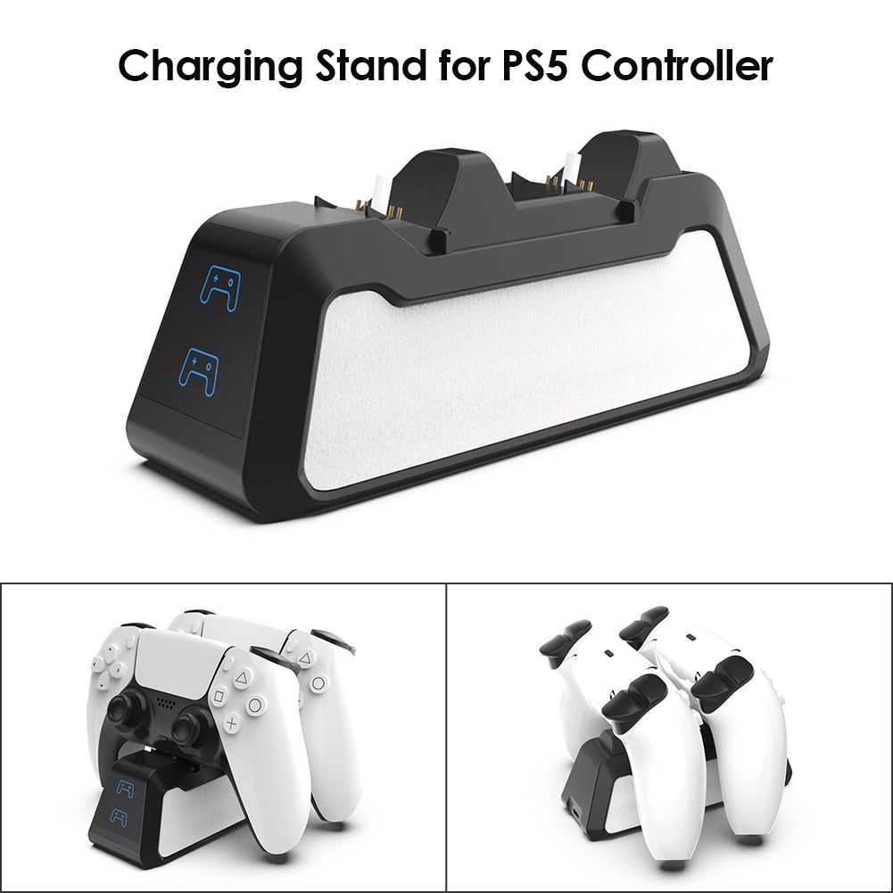 Dual PS5 Controller Charger