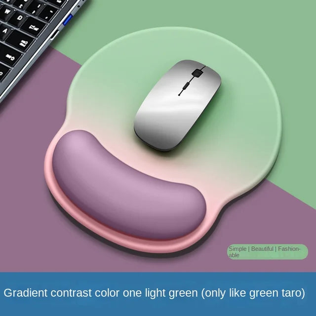 Gradient Wrist Rest Mouse Pad