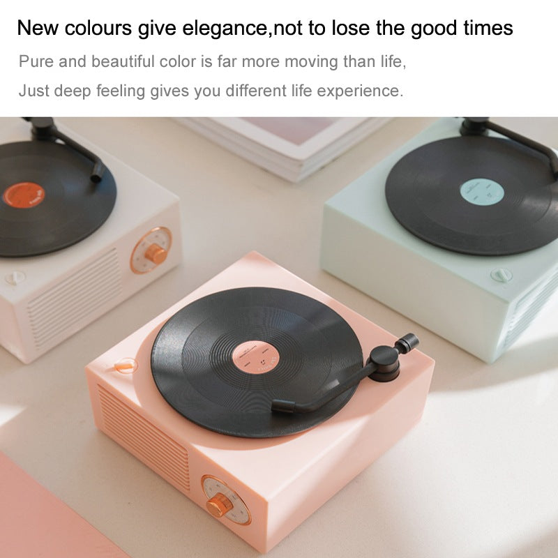 Retro Vinyl Bluetooth Speaker