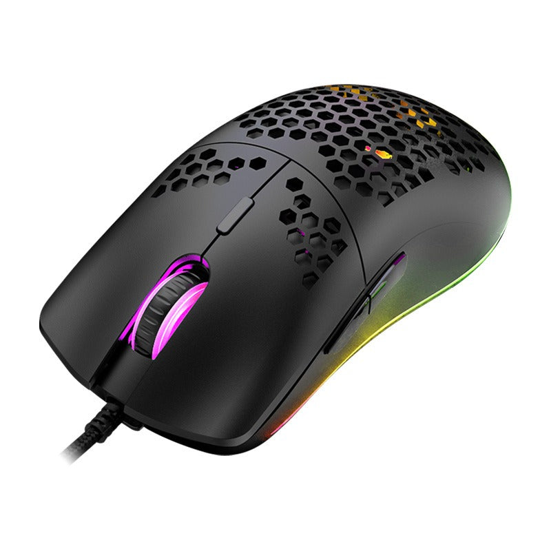 RGB Hollow Hole Mouse