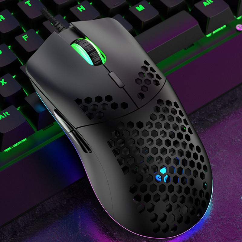 RGB Hollow Hole Mouse