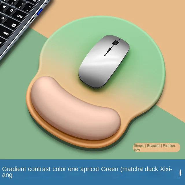 Gradient Wrist Rest Mouse Pad