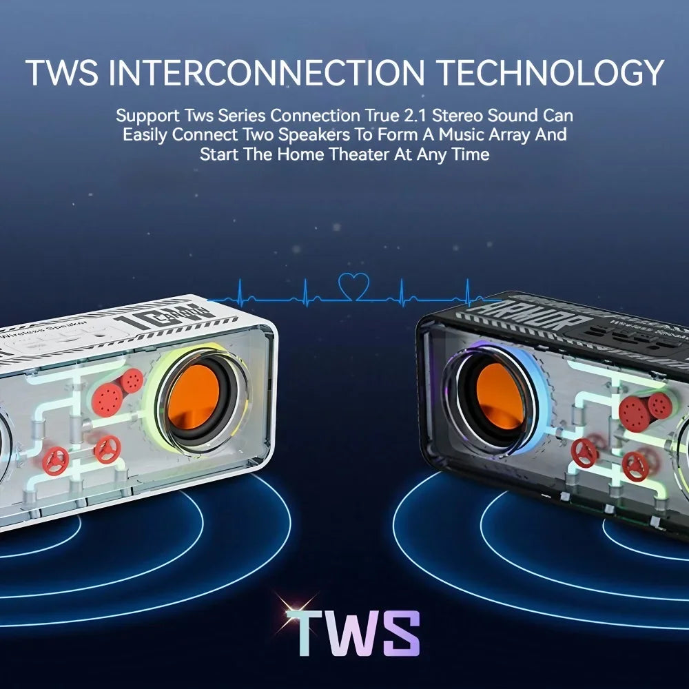 Transparent Bluetooth Speakers